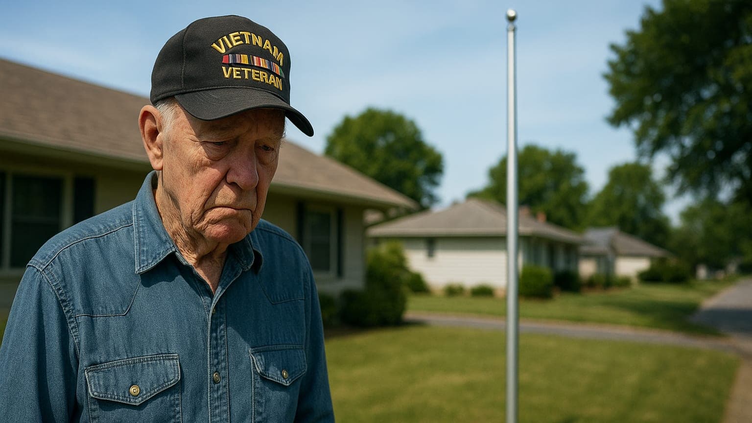 When Honor Meets Heartbreak: A Veteran’s Flag Stolen