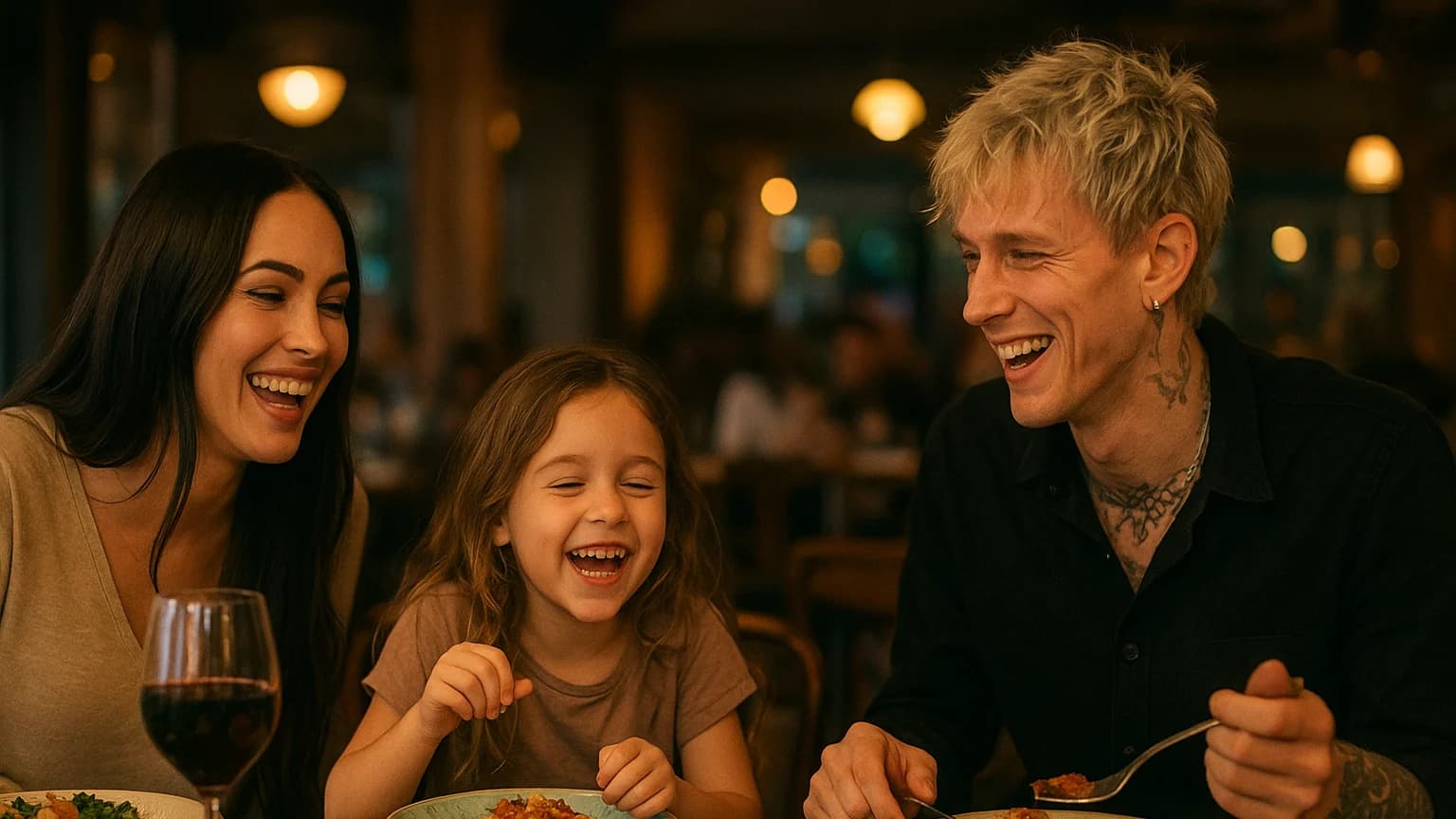 Megan Fox and Machine Gun Kelly: Cozy Dinner or Just Good Co-Parents?
