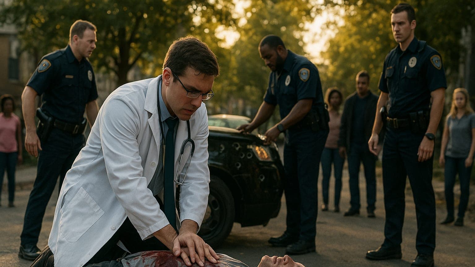 When Counting Bullets Becomes a Priority: The Shocking Testimony of a Doctor at a Shooting Scene
