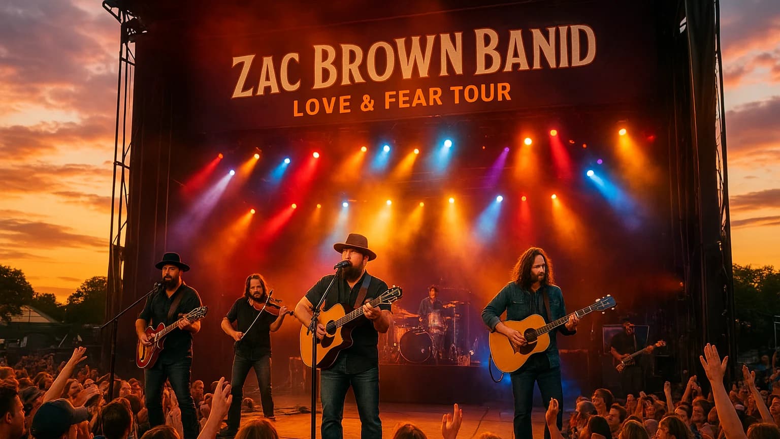 Zac Brown Band's Love & Fear Tour: Get Ready for an Epic Adventure!