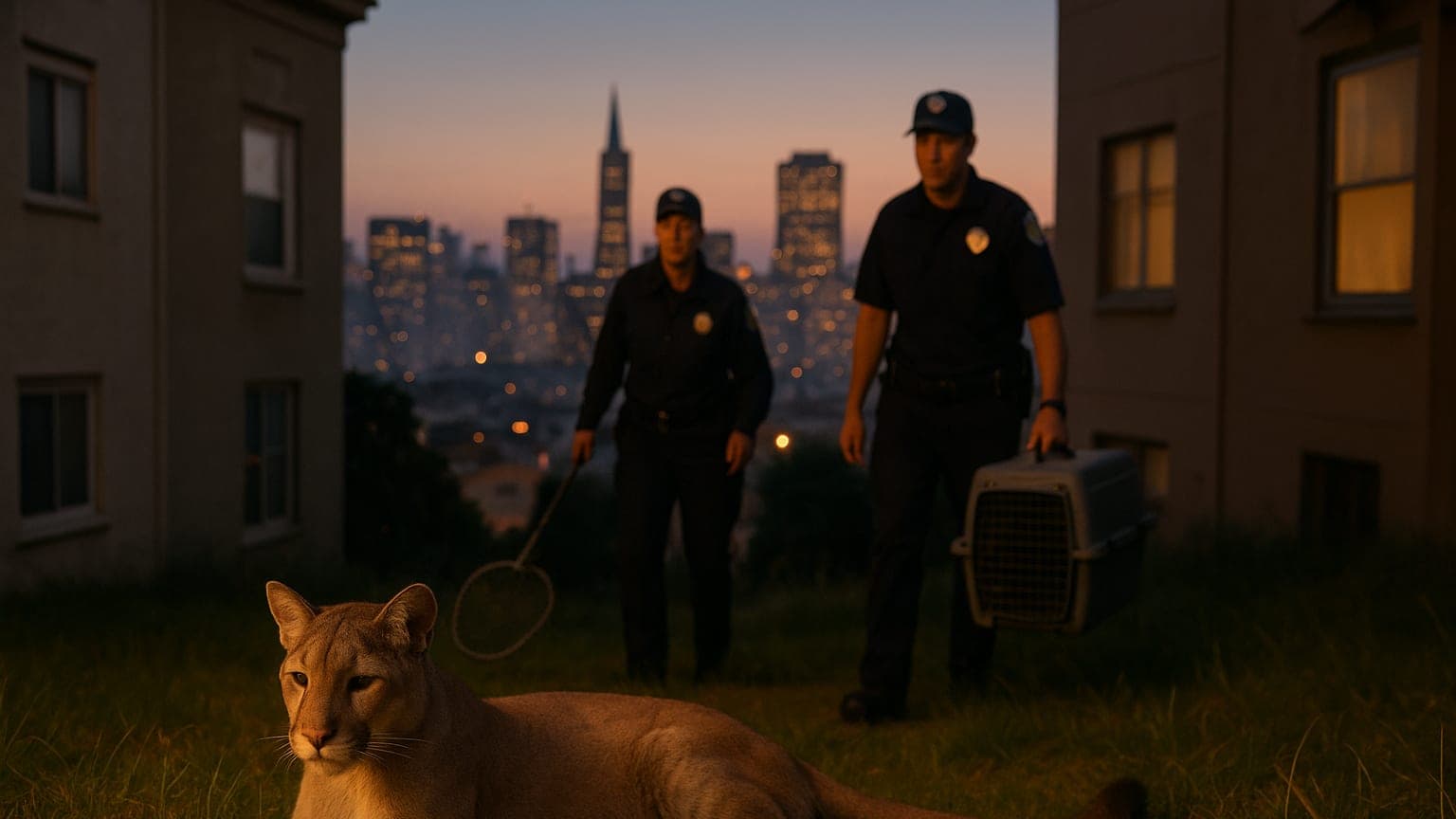 When a Mountain Lion Takes a City Tour: The Wild Side of San Francisco