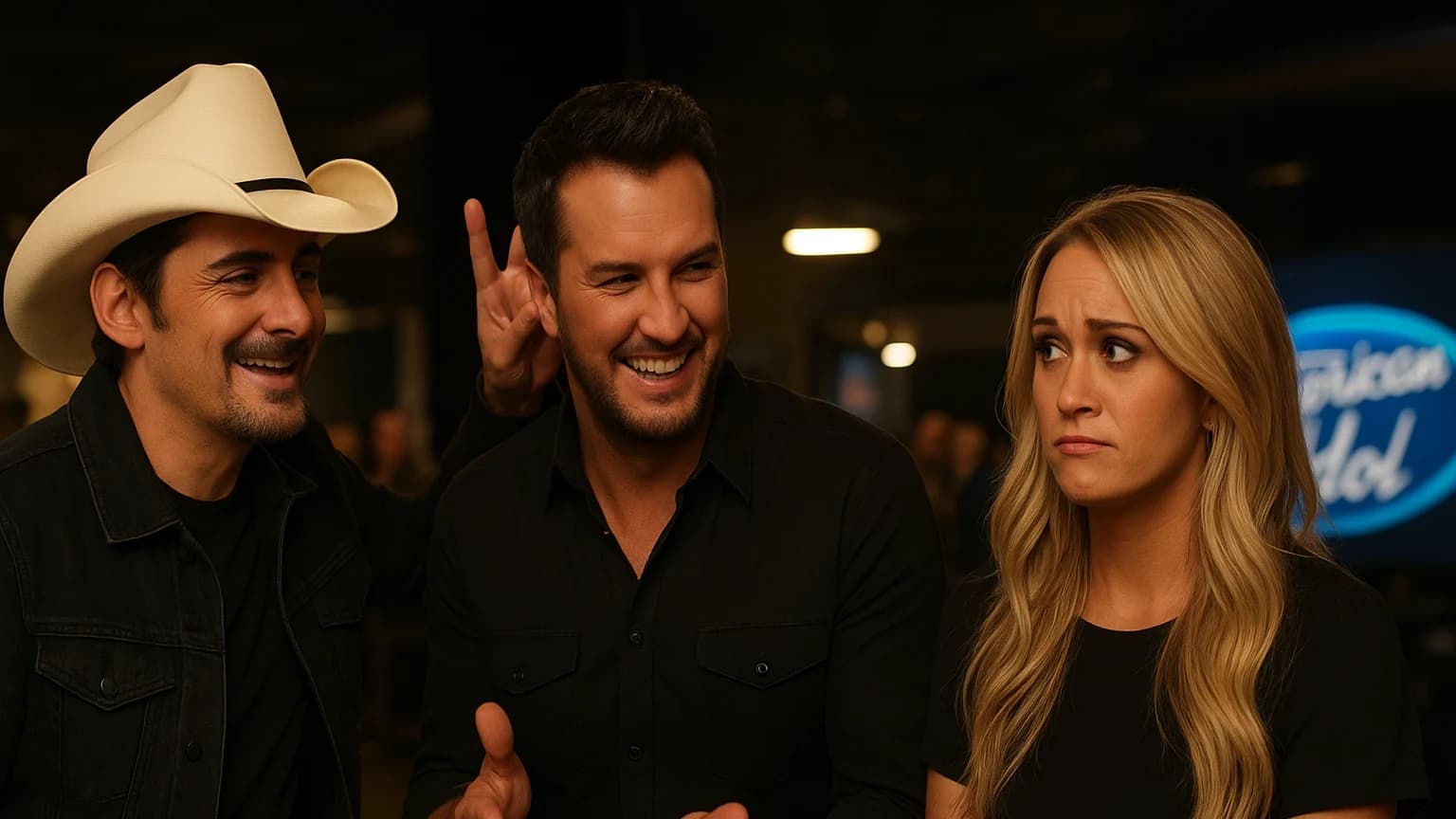 Epic Prank Alert: Brad Paisley and Luke Bryan Take Carrie Underwood for a Hilarious Ride on American Idol!
