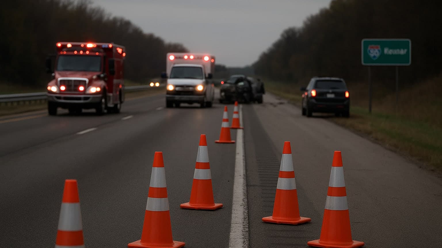 Tragedy on I-80: Two Lives Lost in Single-Vehicle Crash