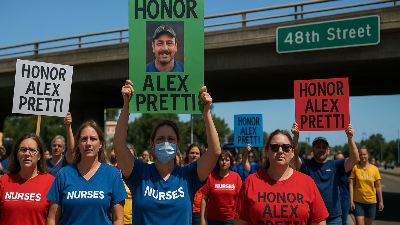 Nurses Unite: Sacramento Protest Honors a Fallen Colleague in a Nationwide Call for Justice