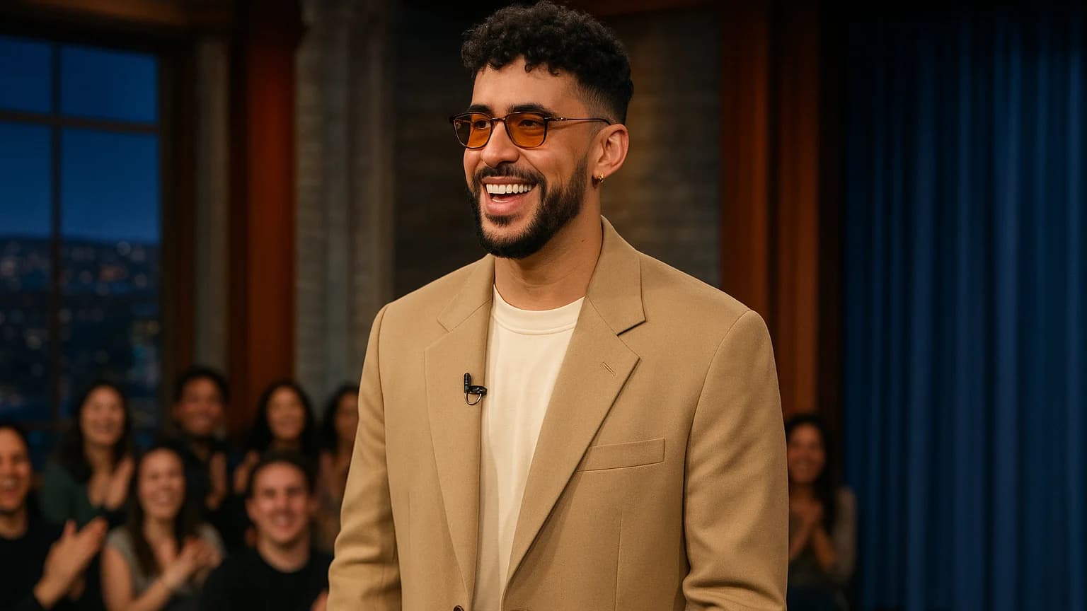 Bad Bunny Drops Insightful Five-Word Future Prediction on Colbert!