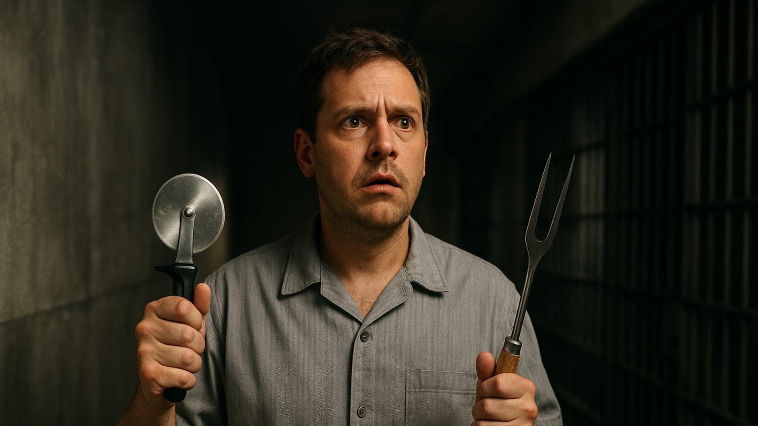 The Pizza Cutter Heist: One Fan's Unreal Attempt to Free an Inmate