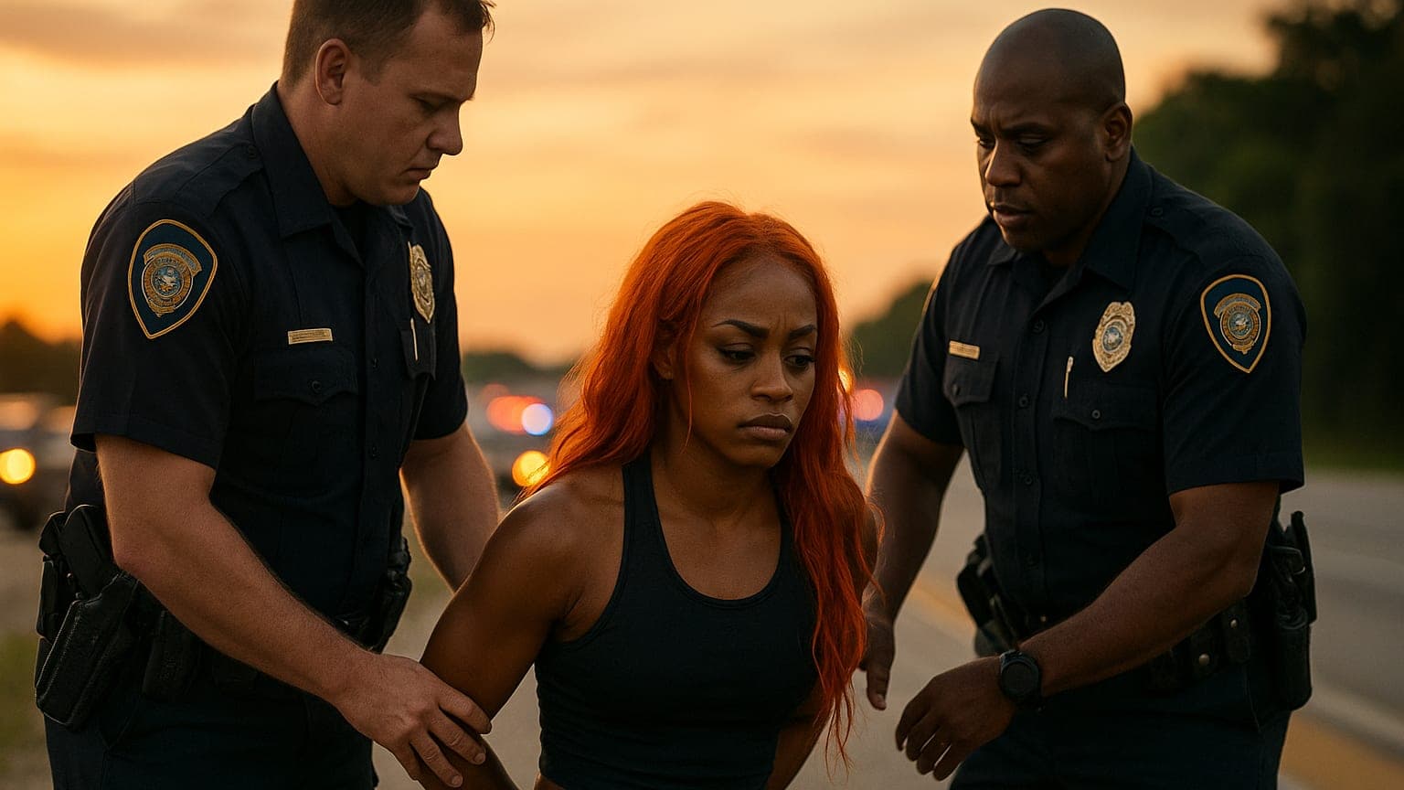 Speeding Into Trouble: Sha'Carri Richardson's Wild Ride Ends in Handcuffs