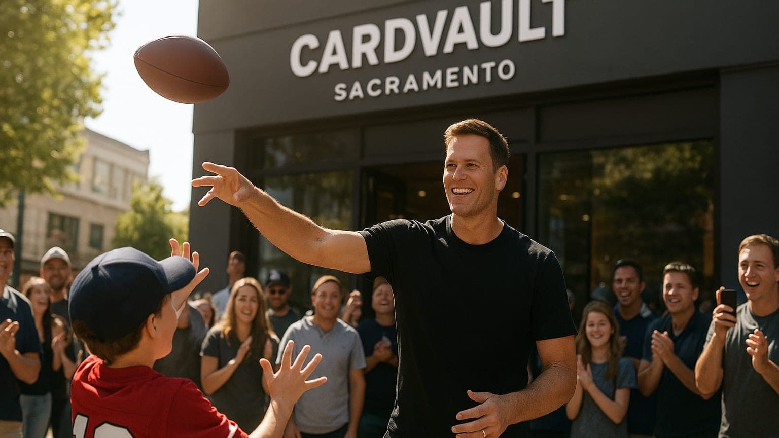 Tom Brady Touchdowns in Sacramento: Catch Him at CardVault!