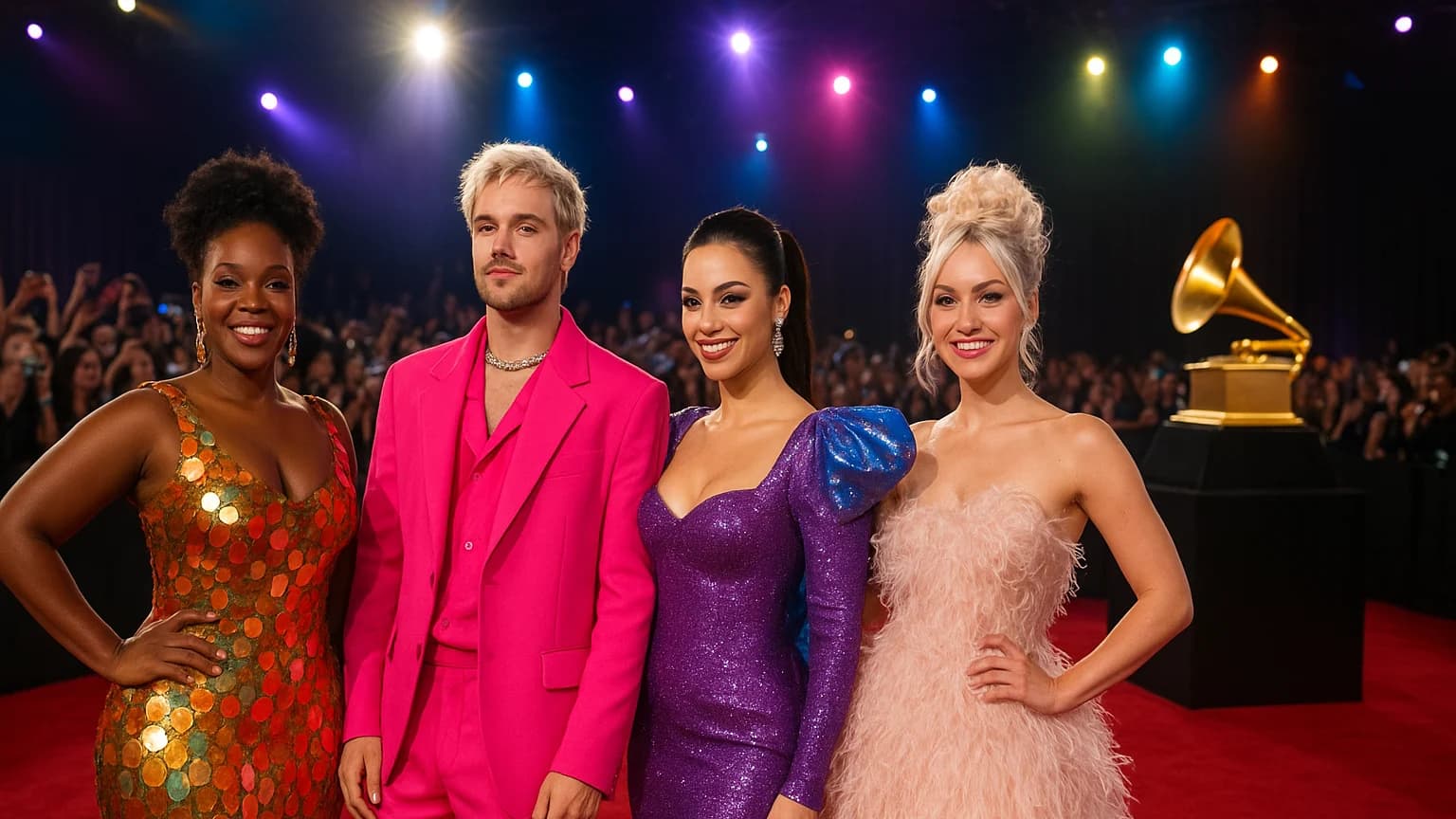 Red Carpet Revelations: The Grammys' Most Outrageous Fashion Moments!