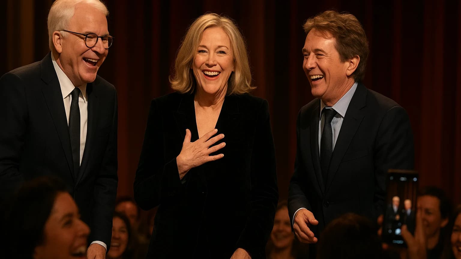 Comedy Legends Unite: Steve Martin and Martin Short Honor Catherine O'Hara in Hilarious Tribute!