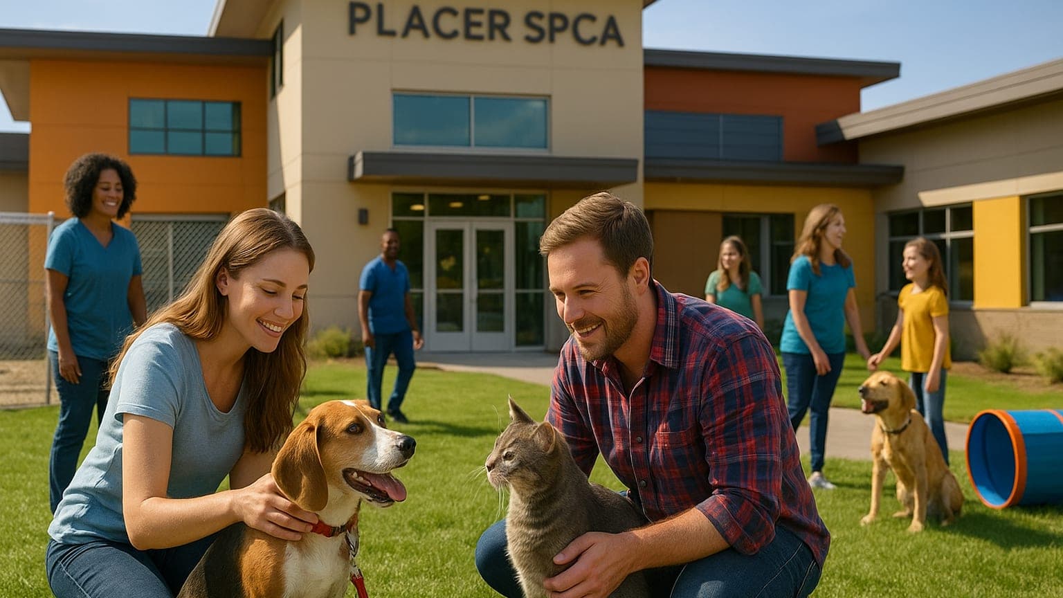 Placer SPCA Unveils Pawsitively Amazing New Facility to Care for Furry Friends!