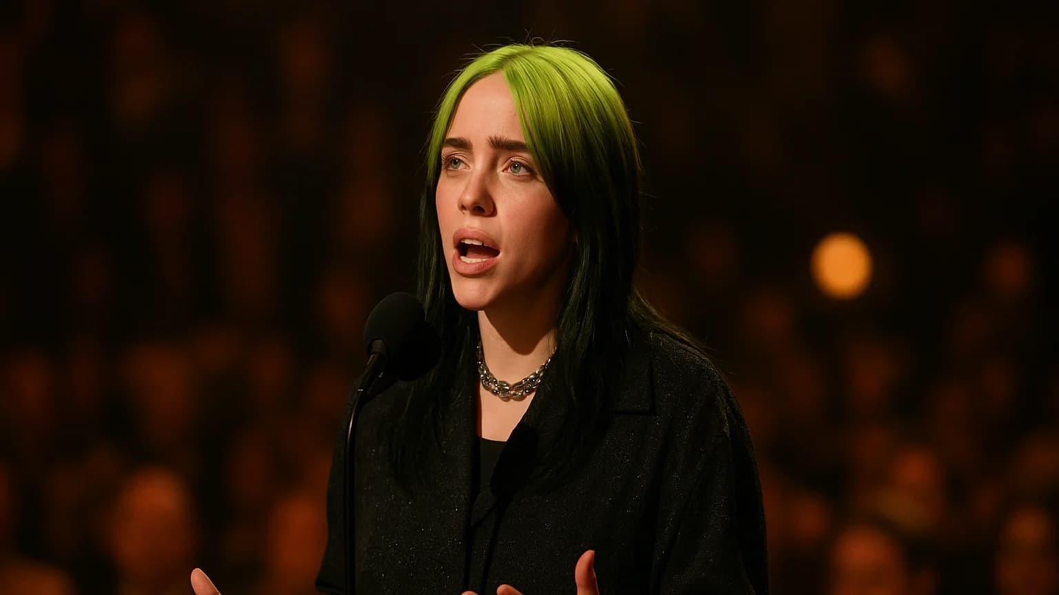 “Billie Eilish’s Grammy Speech Ignites Controversy with the Tongva Tribe—What Happens Next?”