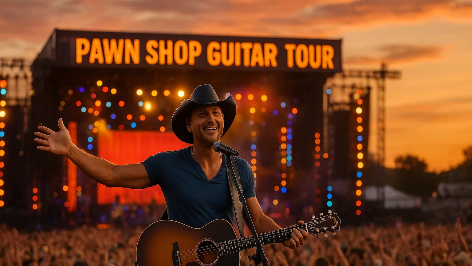 Tim McGraw's Pawn Shop Guitar Tour: A Summer of Stars Awaits!