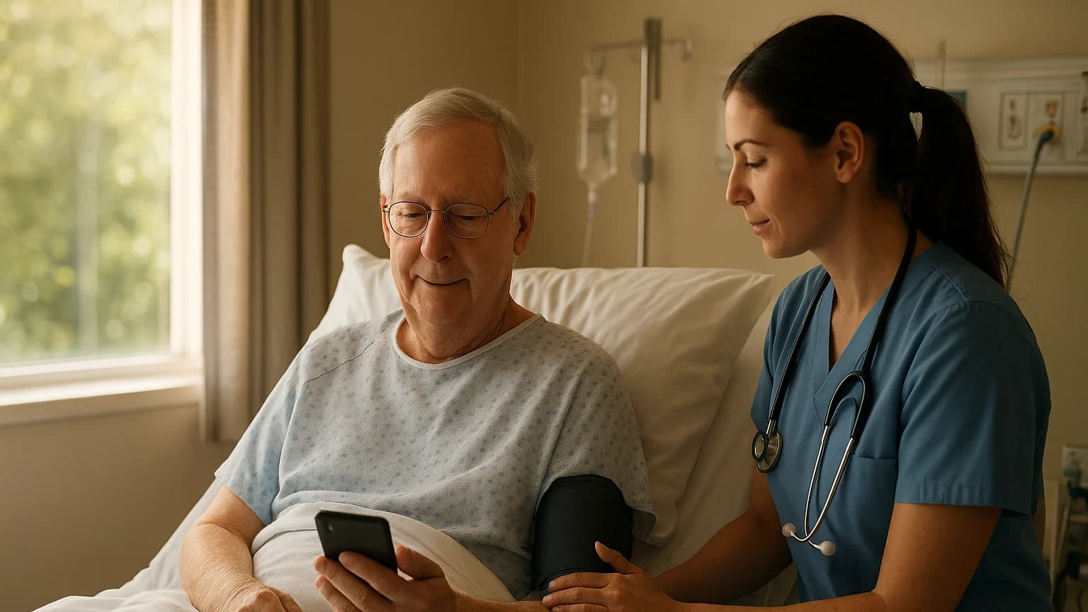Mitch McConnell in the Hospital: What's a Senator to Do When the Flu Hits?