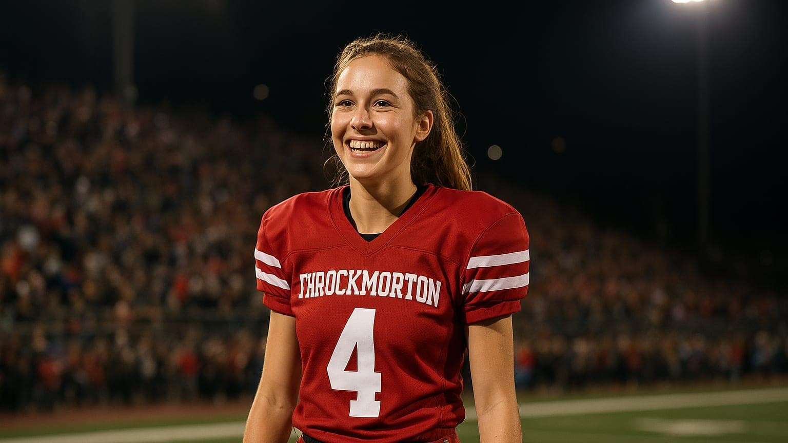 Sacramento's Daisy Throckmorton Scores Big in NFL Flag Girls Showcase!