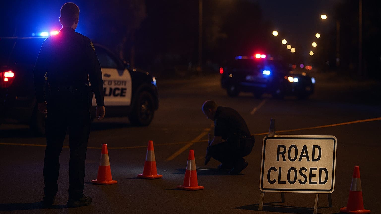 Hit-and-Run Chaos: Elk Grove Roadway Shut Down!