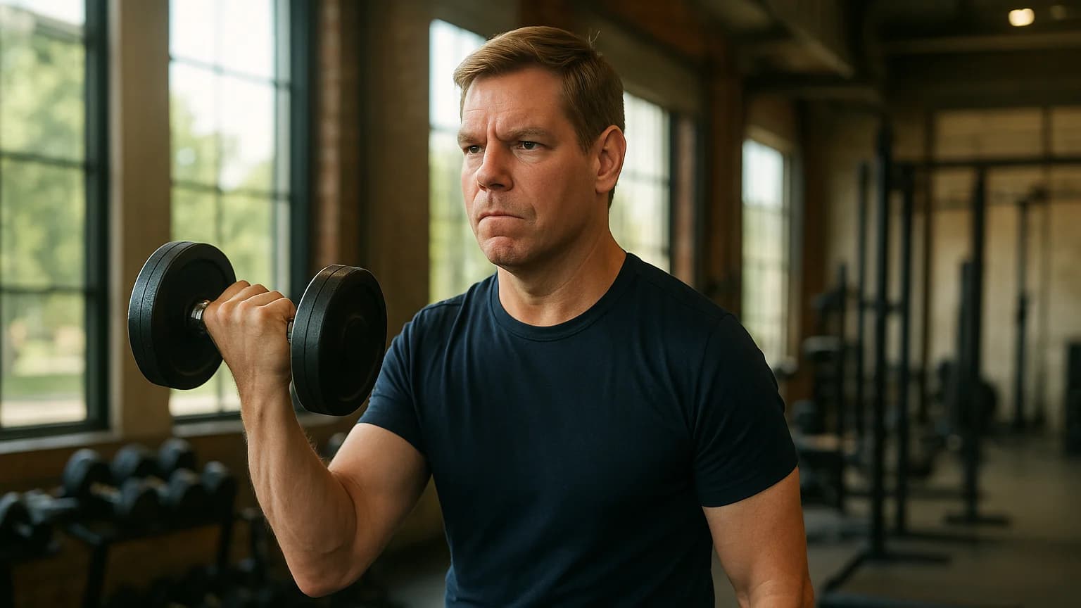 Swalwell Gets Ripped While Congress Takes a Break: Pumping Iron and Political Ironies!