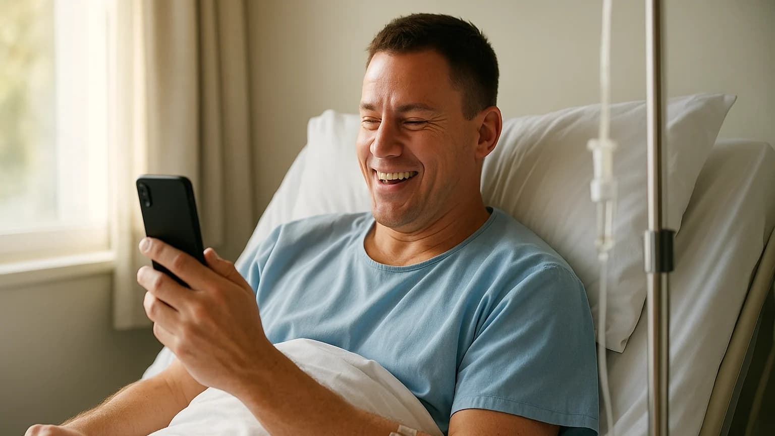 Channing Tatum's Hospital Adventure: From Shoulder Surgery to Social Media Inspiration!