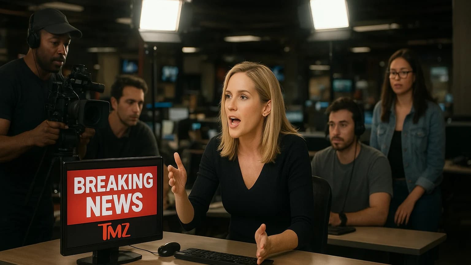 Inside TMZ: Join the Wild Ride of News Breaks and Banter on Live Stream!