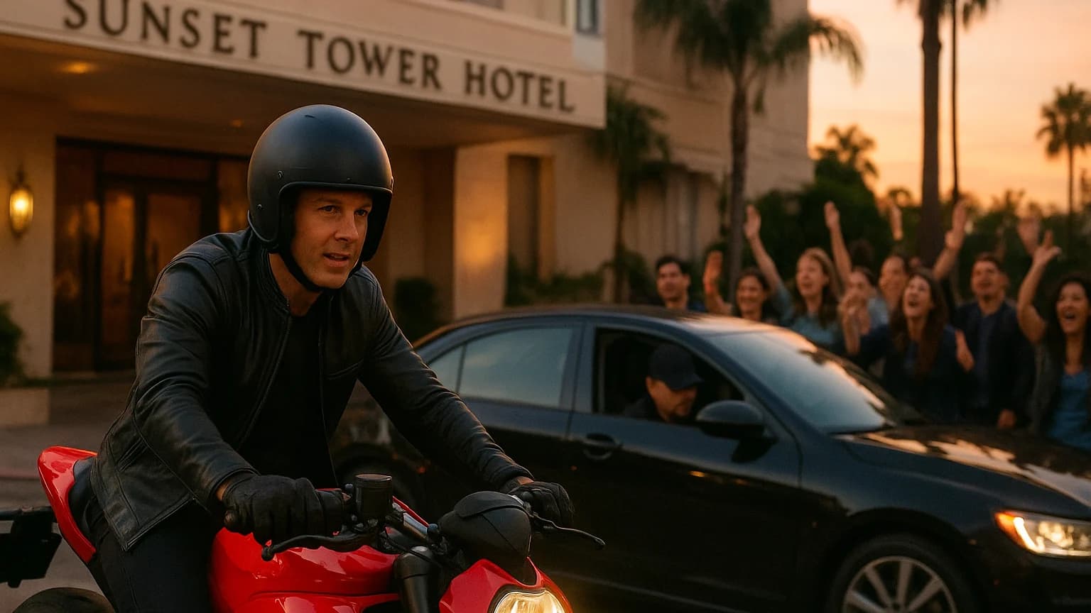 Tom Cruise Takes the Wheel: A Hollywood Exit You Have to See to Believe!