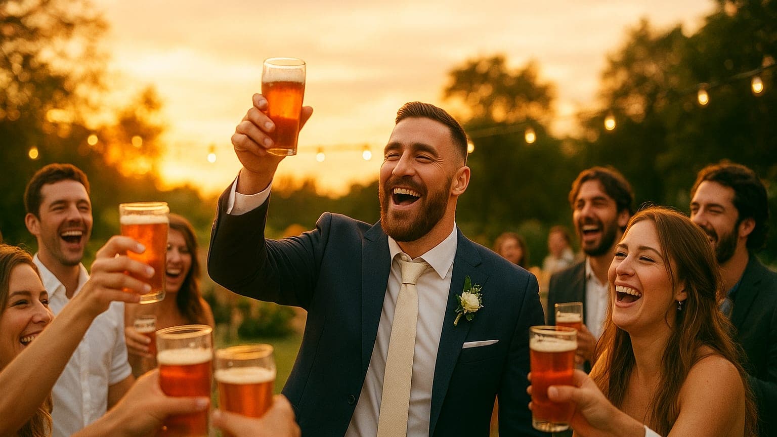 Travis Kelce's Wedding: Garage Beer & Golf Triumphs—A Celebration for the Ages!