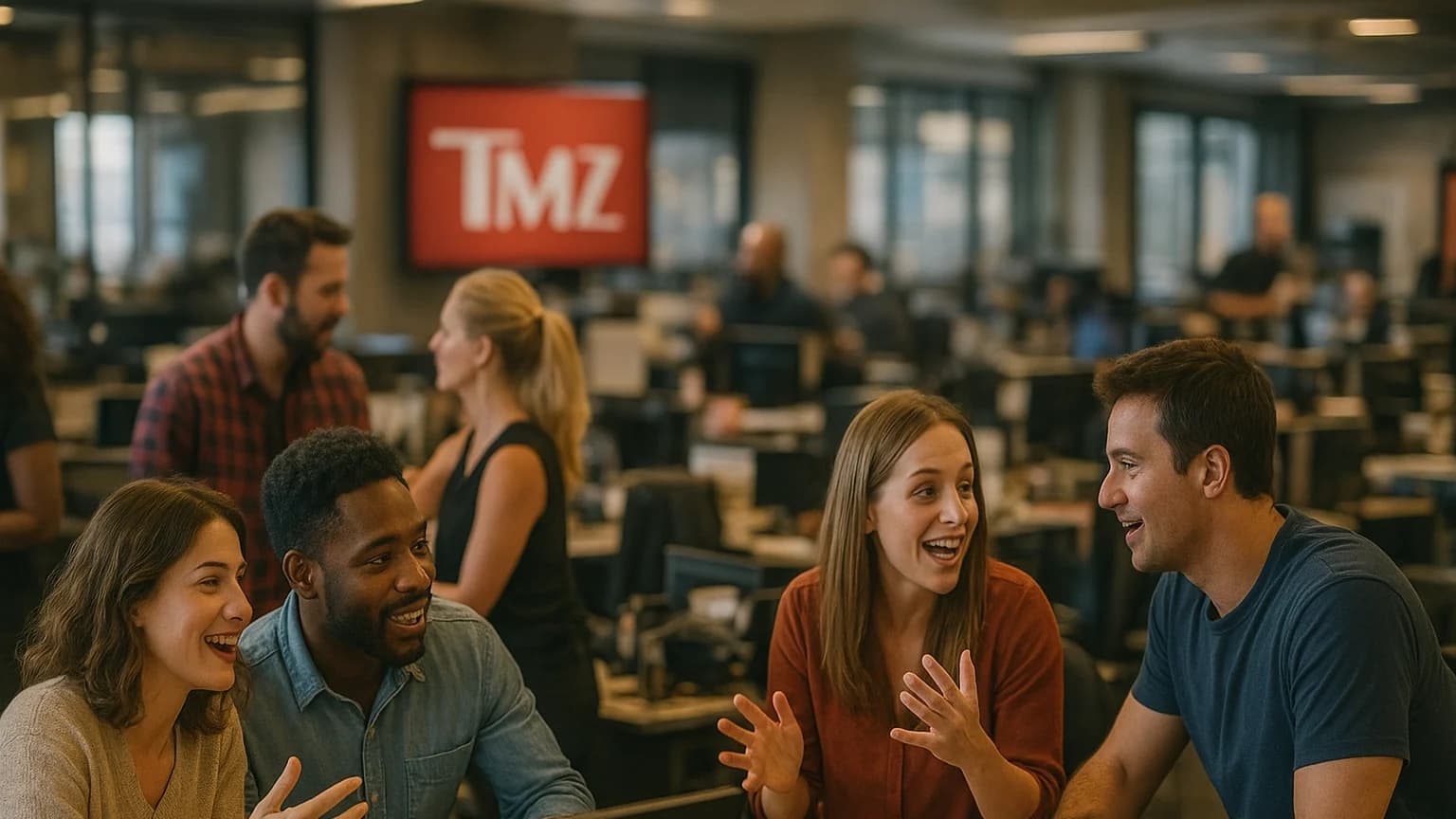 Behind the Scenes at TMZ: Where News Meets Live Drama!