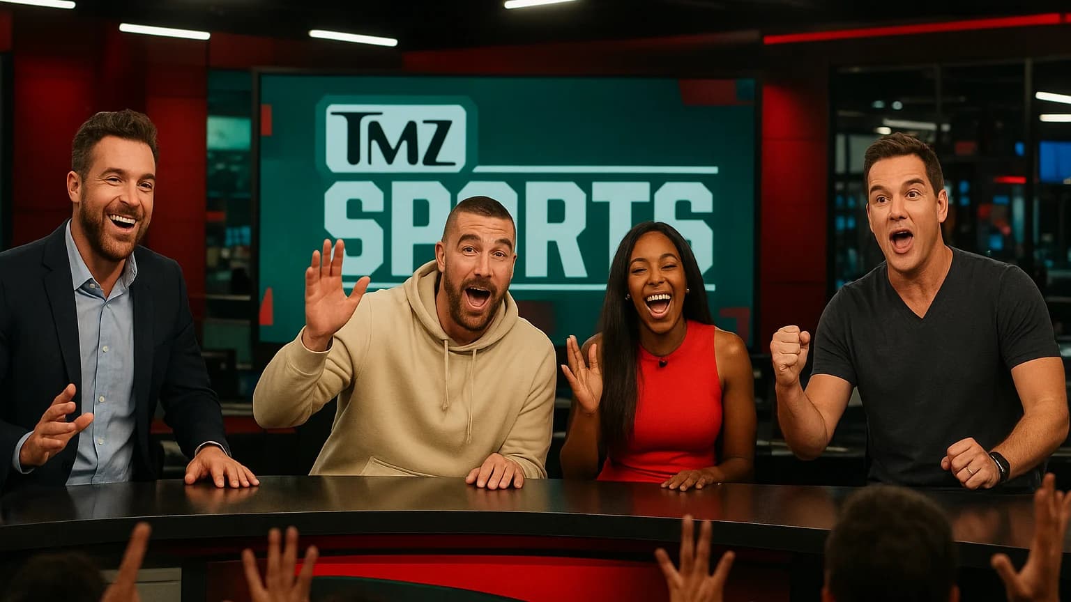 TMZ Sports Goes Live: Join the Drama with Travis Kelce and More!