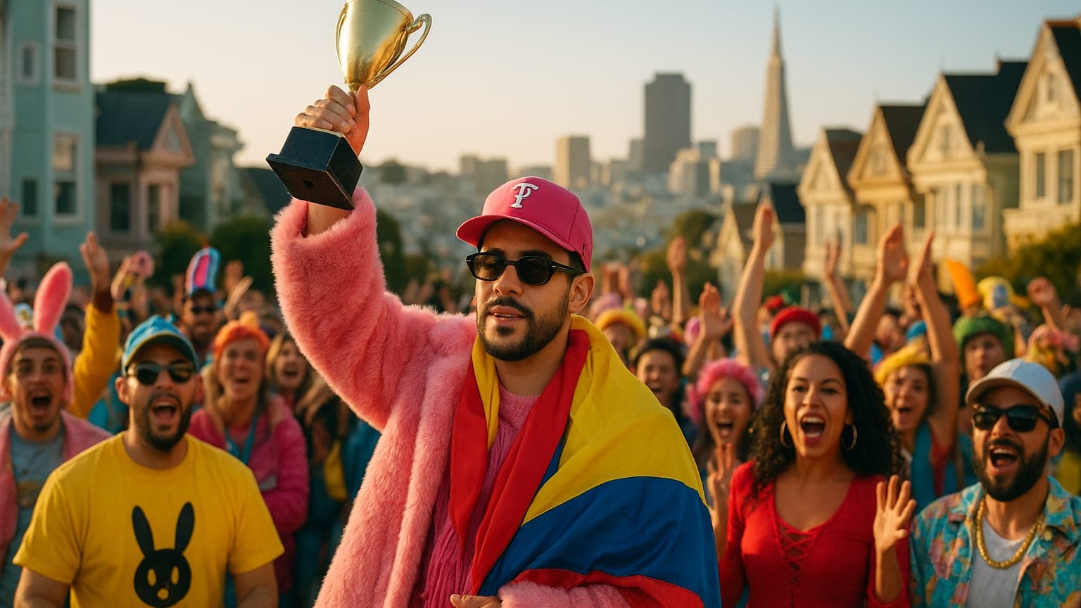 Bad Bunny Doubles Up: Look-Alike Contest Steals the Spotlight in San Francisco