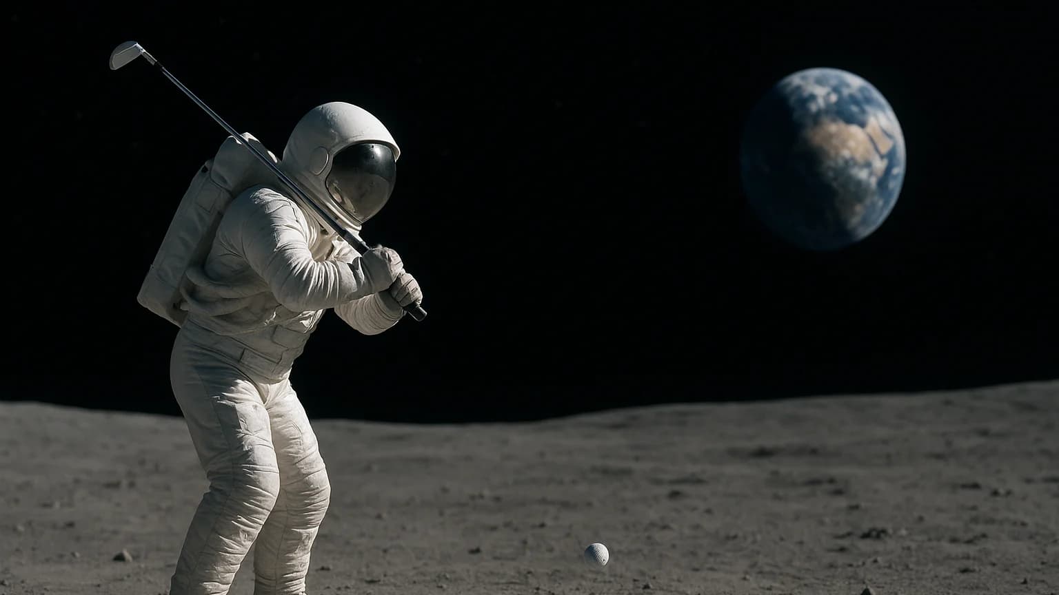 From Moonwalks to Golf Swings: Alan Shepard’s Out-of-This-World Tee-Off!