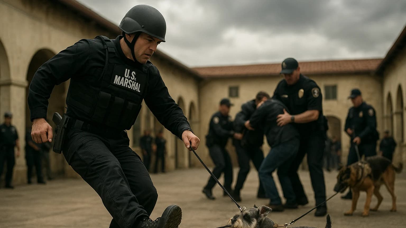 Kicked to the Curb: Marshals, Mischief, and a Miniature Schnauzer!