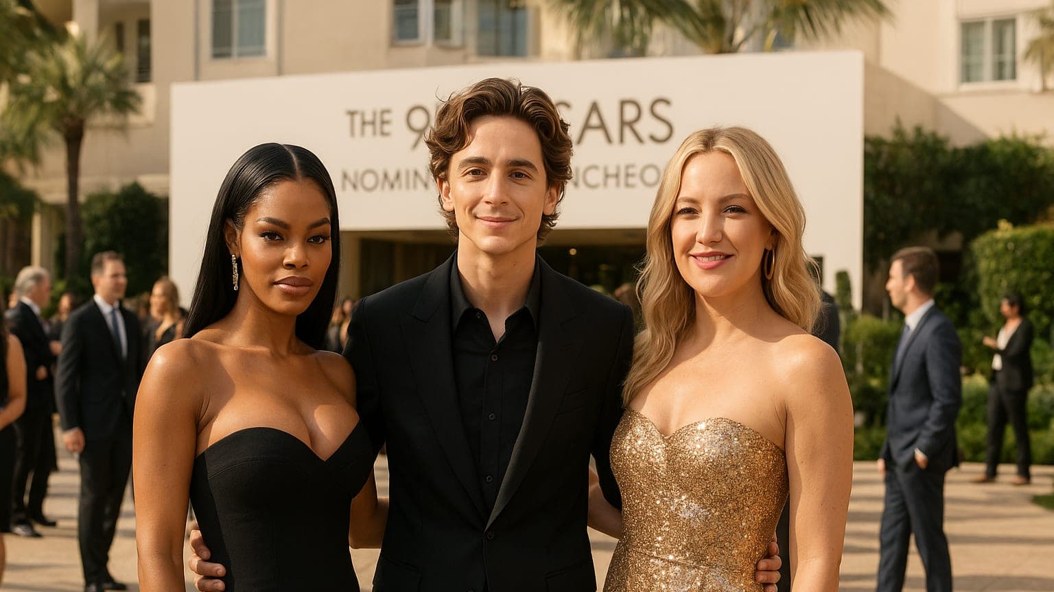 A Stunning Daytime Affair: Fashion Takes Center Stage at the Oscars Nominees Luncheon!