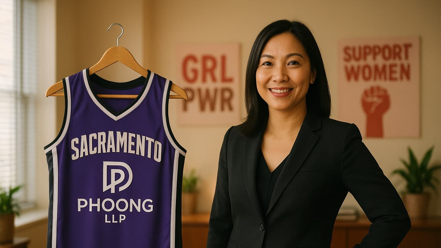 A Sacramento Attorney Breaks Barriers: The NBA Jersey That’s Changing Lives