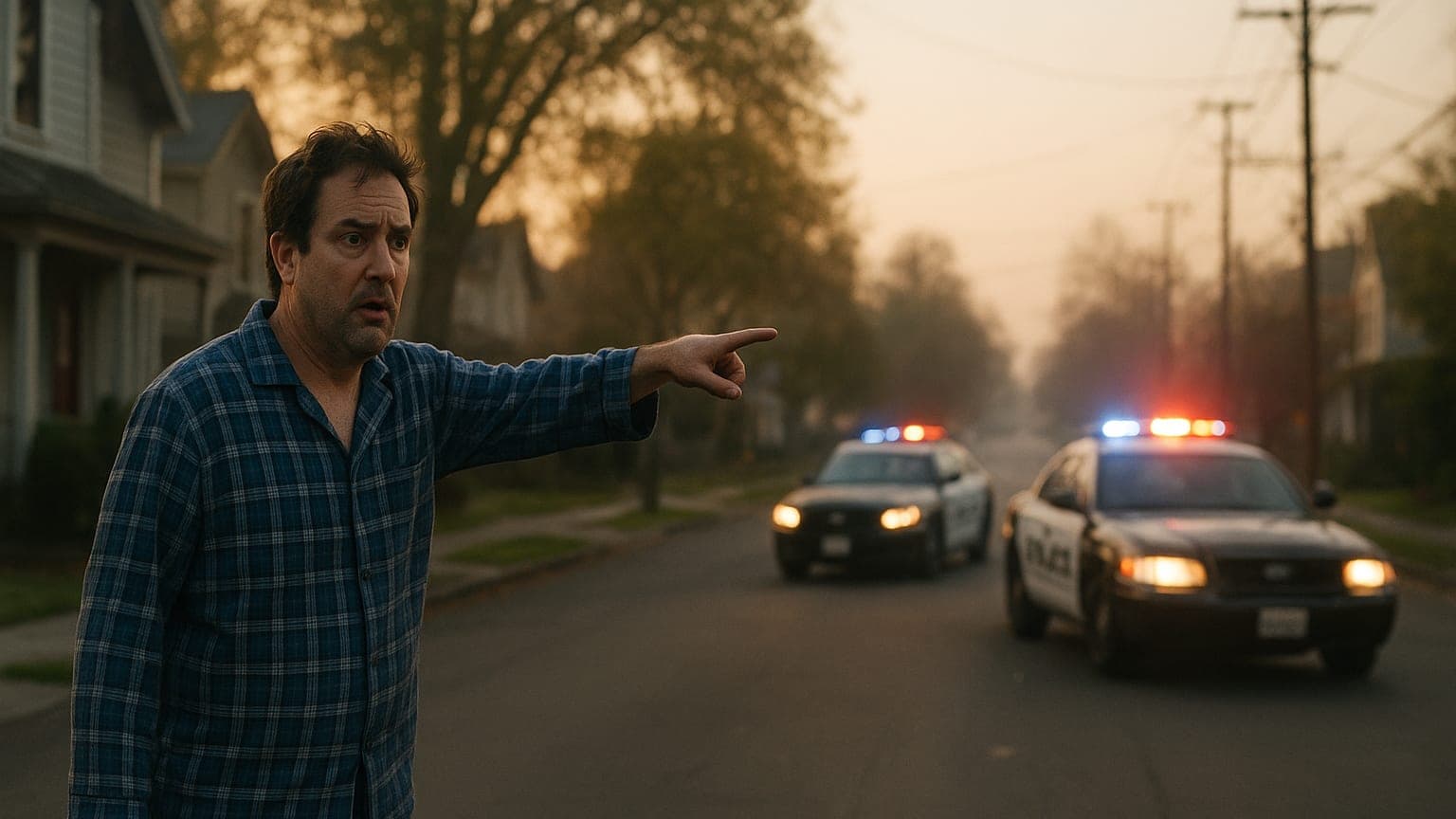 Neighborhood Vigilante Saves the Day: A Late Night Mail Thief Drama Unfolds!