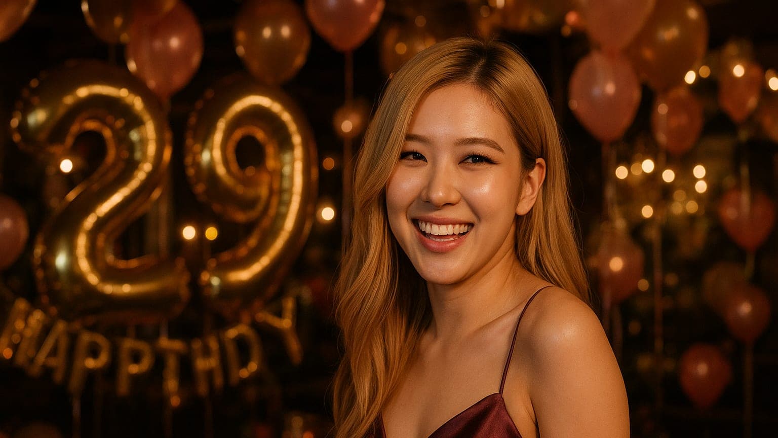 Raise a Glass: Rosé's Stunning 29th Birthday Showdown!