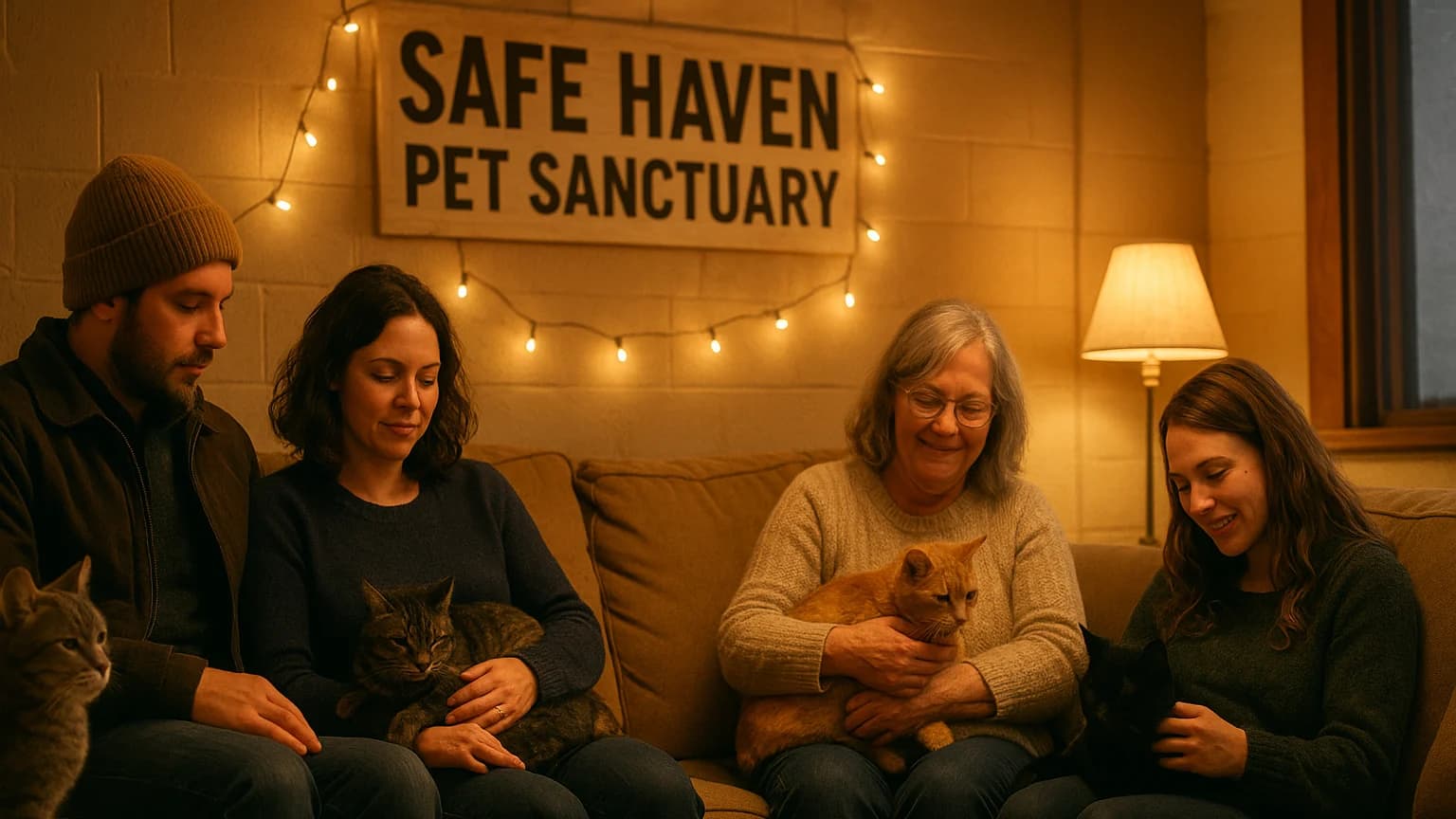 When Cats Become Heroes: A Shelter's Heartwarming Act in a Bitter Cold Snap