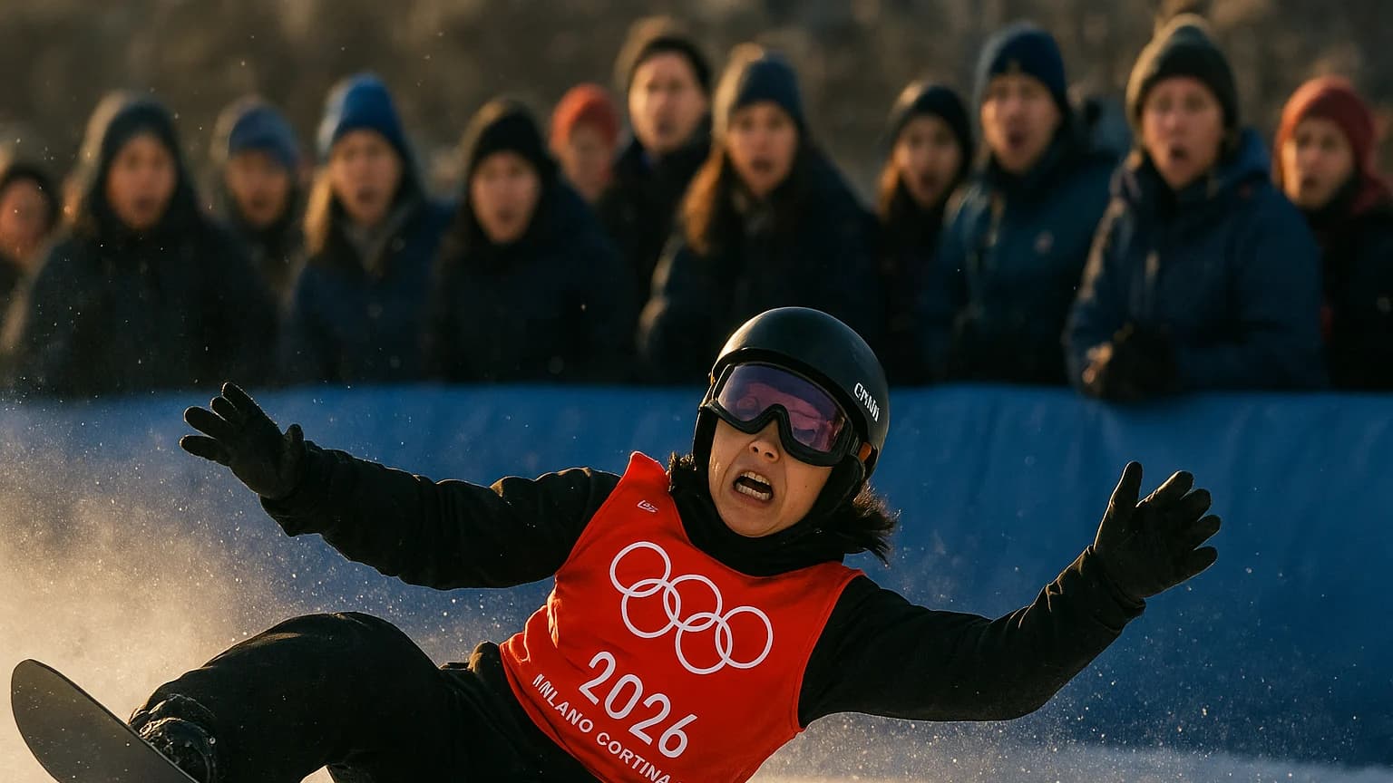 When the Slopes Get Serious: Liu Jiayu's Olympic Crash Catches Everyone by Surprise