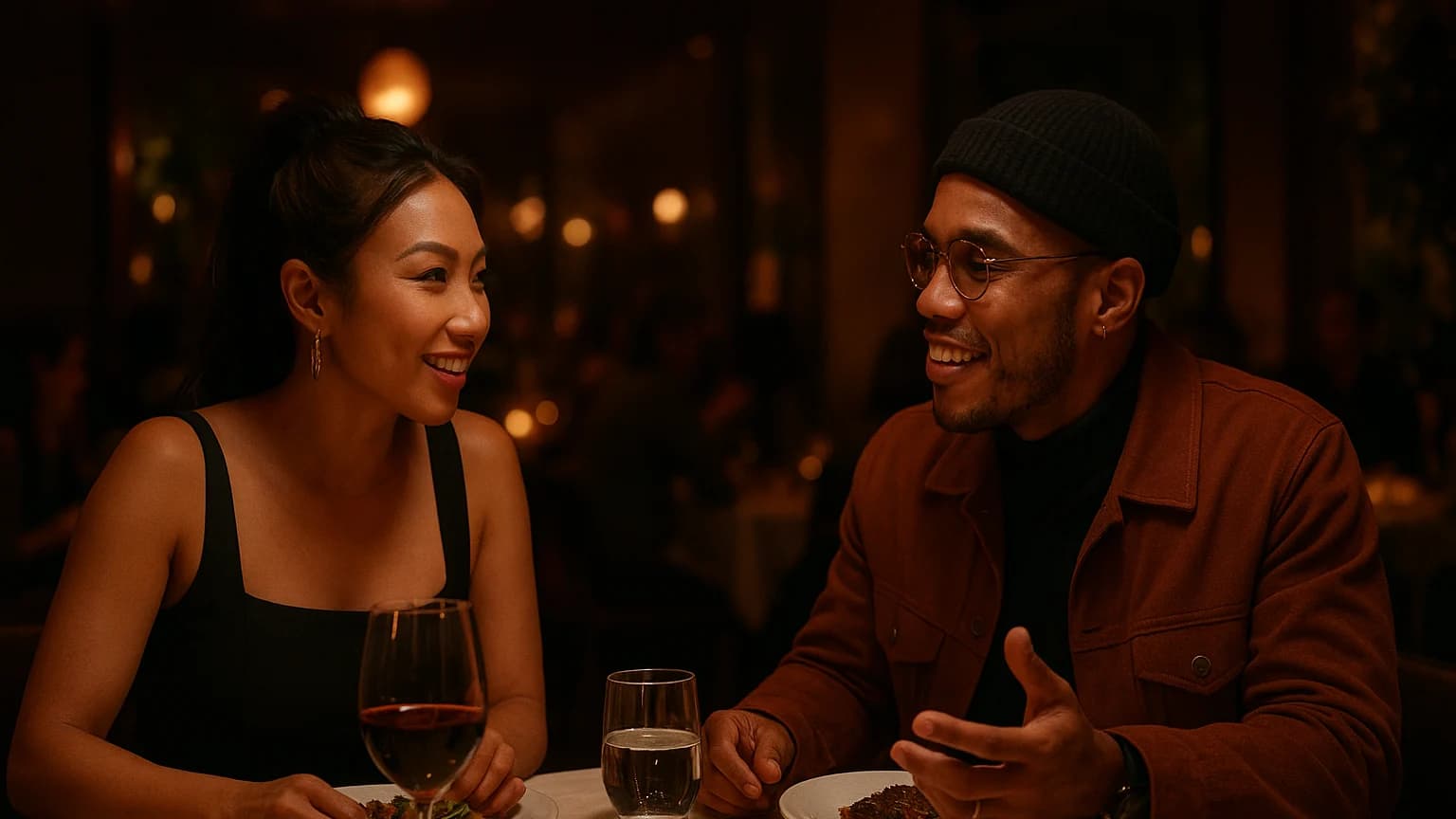 Dinner Date Alert: Jeannie Mai and Anderson .Paak Caught Getting Cozy!