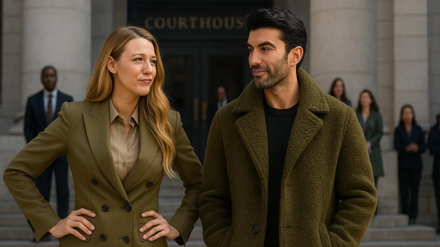 Courtroom Couture: Blake Lively and Justin Baldoni's Stylish Legal Showdown