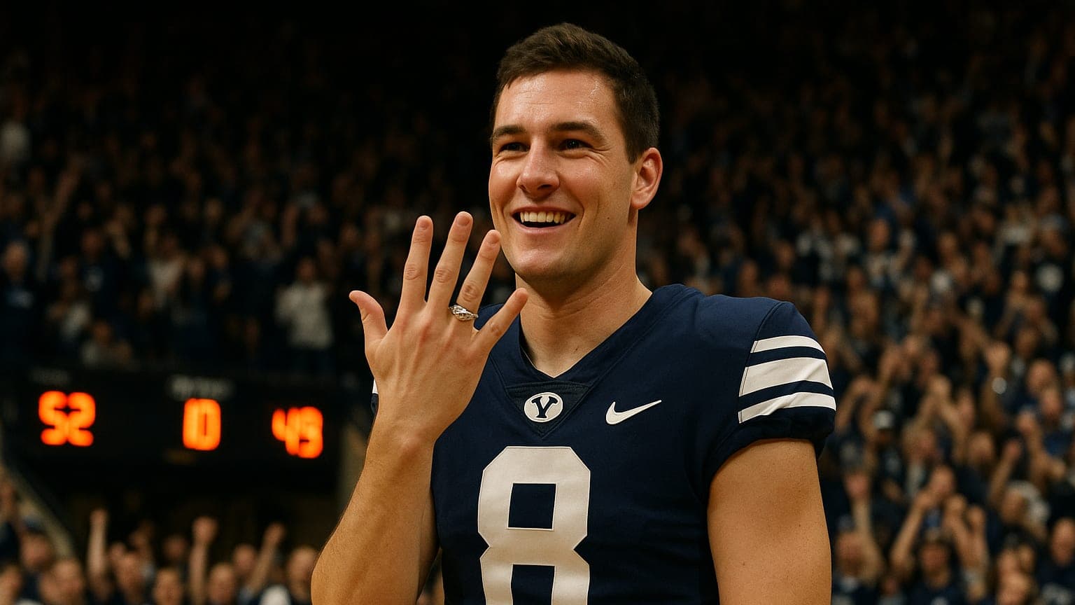 From Engagement Joy to Legal Woe: The Shocking Twist in BYU Receiver Parker Kingston's Life