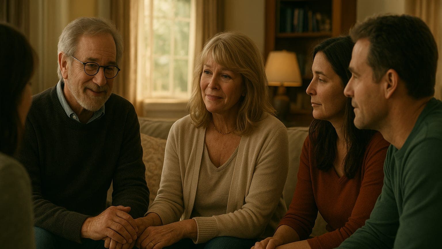 Hollywood Hearts: Spielberg's Generous Gesture for James Van Der Beek's Family