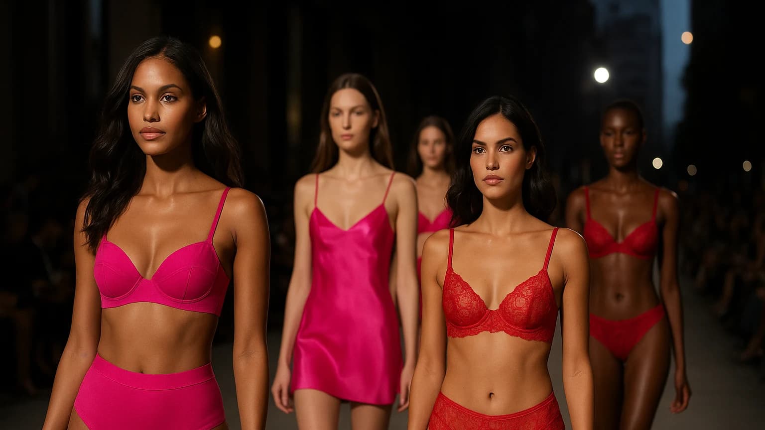 Who’s Hotter? The Pink vs. Red Lingerie Showdown That’s Turning Heads!