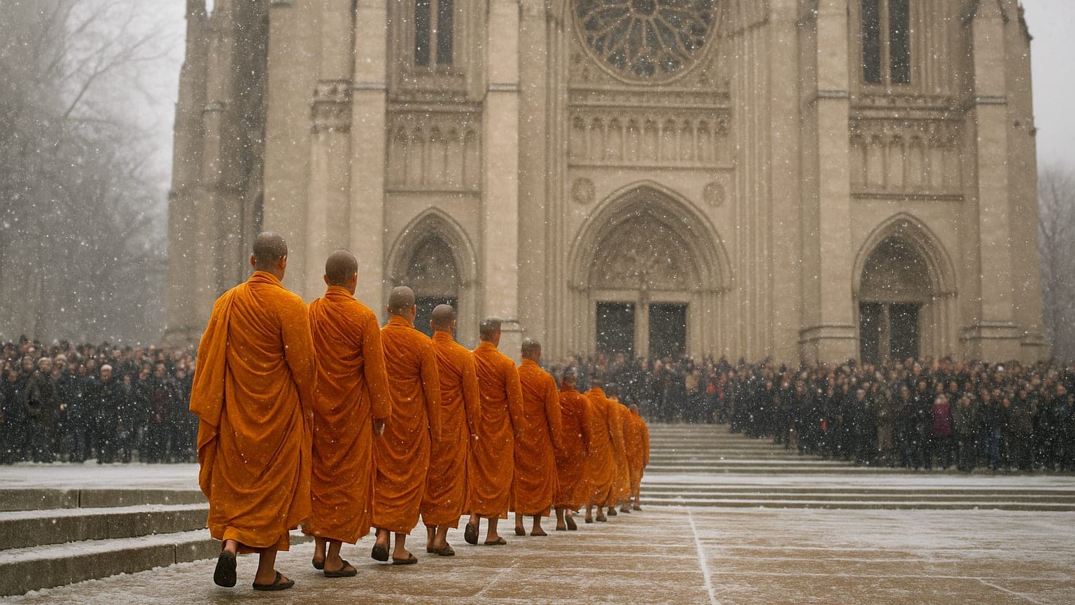 Buddhist Monks Walk 2,300 Miles for Peace—You Won’t Believe What Happened in D.C.!
