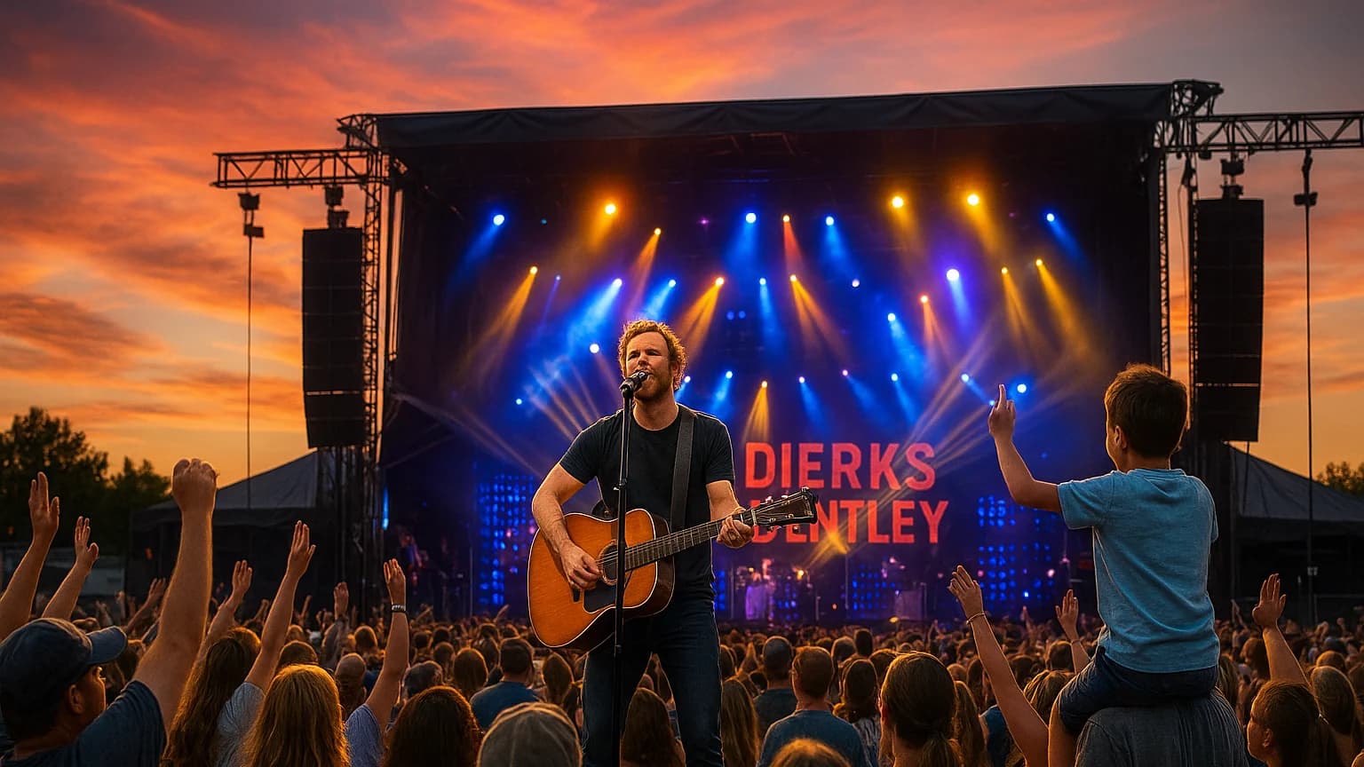 Dierks Bentley's 2026 Tour: An Off-the-Map Adventure Awaits!