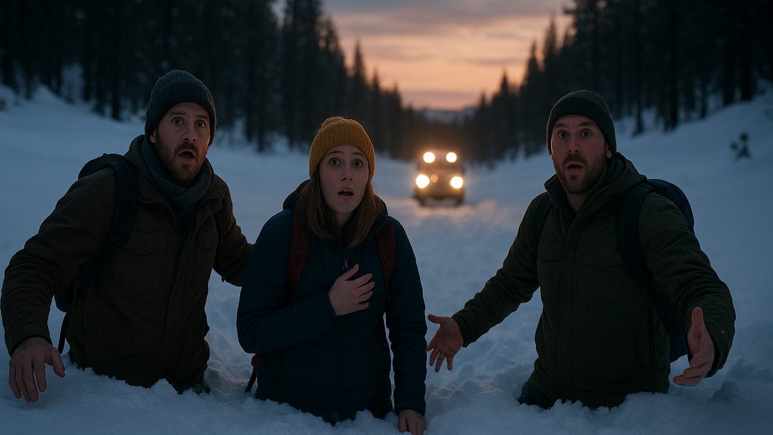 Lost in the Snow: How Three Adults Turned a Wilderness Adventure into a Winter Survival Tale