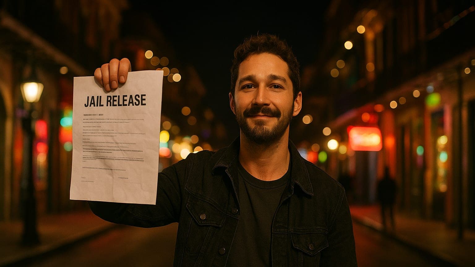 Shia LaBeouf's Bourbon Street Release: From Jail to TikTok Fame!