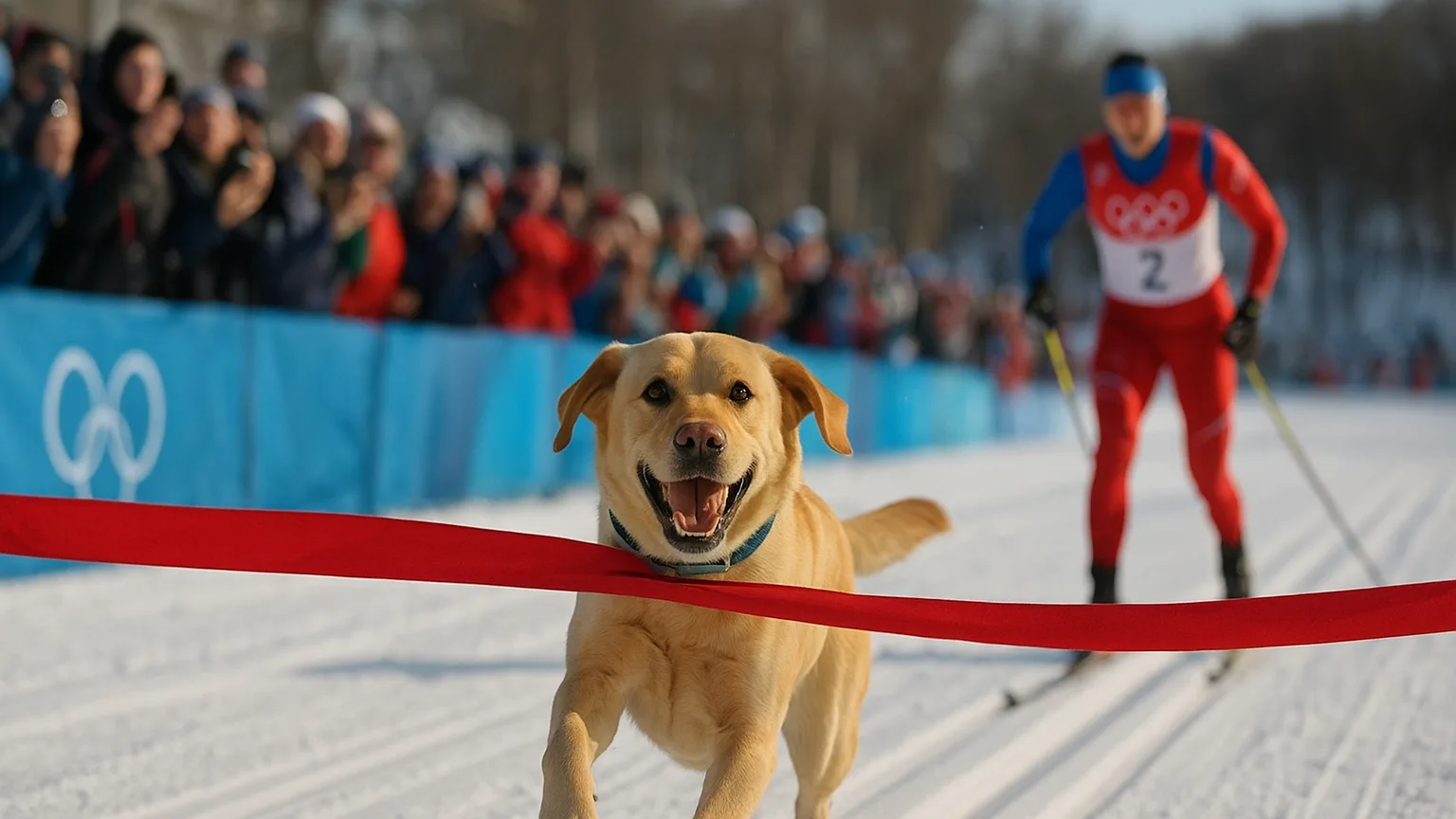 When Olympic Dreams Meet Doggone Disruptions: A Canine Cross-Country Tale