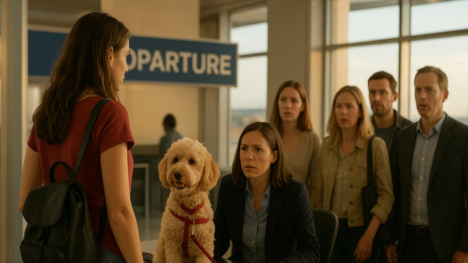Tied Up in Trouble: Woman Arrested for Abandoning Dog at Airport