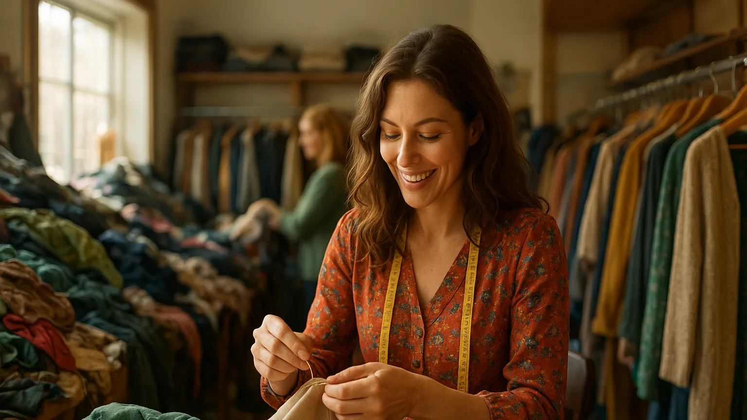Transforming Trash: How a Fashion Graduate is Rescuing a Thrift Shop from the Trash Heap!