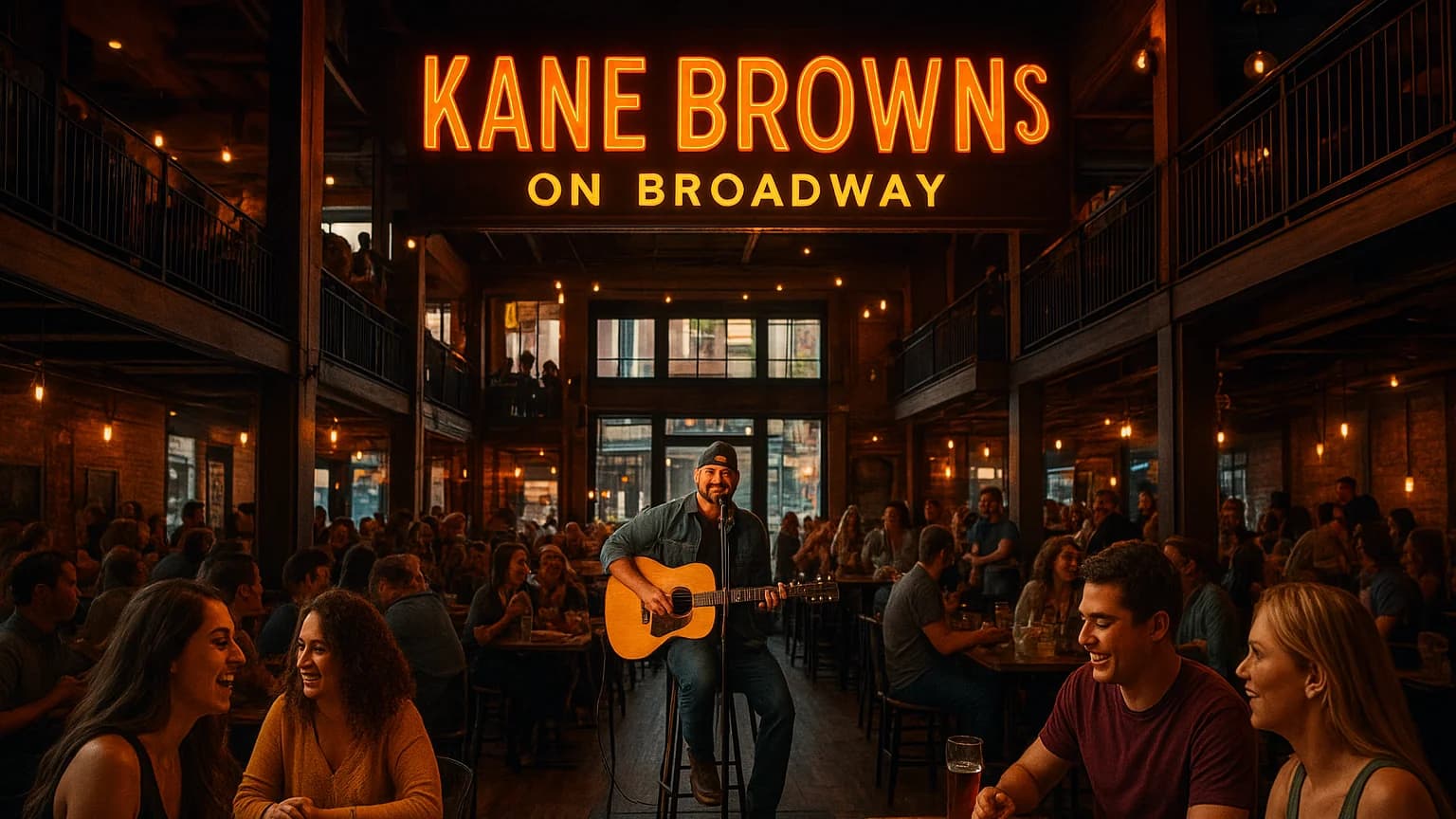 Kane Brown’s On Broadway: A Country Star’s Vision for Nashville Nightlife