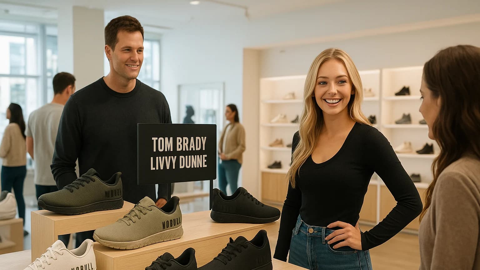 Kicking It with Tom Brady: The Exciting New Collab with Livvy Dunne!